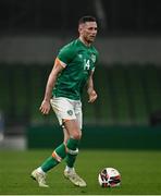 29 March 2022; Alan Browne of Republic of Ireland during the international friendly match between Republic of Ireland and Lithuania at the Aviva Stadium in Dublin. Photo by Sam Barnes/Sportsfile