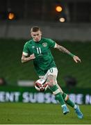 29 March 2022; James McClean of Republic of Ireland during the international friendly match between Republic of Ireland and Lithuania at the Aviva Stadium in Dublin. Photo by Sam Barnes/Sportsfile