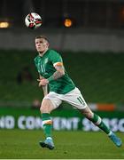 29 March 2022; James McClean of Republic of Ireland during the international friendly match between Republic of Ireland and Lithuania at the Aviva Stadium in Dublin. Photo by Sam Barnes/Sportsfile