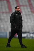 1 April 2022; Derry City manager Ruaidhrí Higgins before  the SSE Airtricity League Premier Division match between Bohemians and Derry City at Dalymount Park in Dublin. Photo by Harry Murphy/Sportsfile