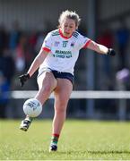 1 April 2022; Siofra Patwell of Sacred Heart Secondary during the Lidl All Ireland Post Primary Schools Senior ‘C’ Championship Final match between Our Lady's Bower, Athlone, Westmeath and Sacred Heart Secondary, Clonakilty, Cork at Sean Treacy Park in Tipperary Town. Photo by Ray McManus/Sportsfile