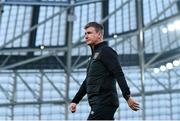 29 March 2022; Republic of Ireland manager Stephen Kenny before the international friendly match between Republic of Ireland and Lithuania at the Aviva Stadium in Dublin. Photo by Sam Barnes/Sportsfile