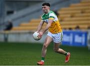27 March 2022; Ruairi McNamee of Offaly during the Allianz Football League Division 2 match between Offaly and Cork at Bord na Mona O'Connor Park in Tullamore, Offaly. Photo by Sam Barnes/Sportsfile