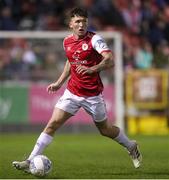 1 April 2022; Joe Redmond of St Patrick's Athletic during the SSE Airtricity League Premier Division match between St Patrick's Athletic and Drogheda United at Richmond Park in Dublin. Photo by Michael P Ryan/Sportsfile