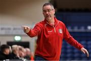 2 April 2022; Templeogue BC head coach Roy Harper during the InsureMyVan.ie Men’s U20 National League Plate Final match between Sligo All-Stars and Templeogue BC, Dublin, at the National Basketball Arena in Dublin. Photo by Brendan Moran/Sportsfile