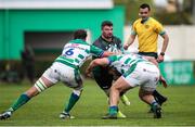 2 April 2022; Sammy Arnold of Connacht is tackled by Michele Lamaro of Benetton during the United Rugby Championship match between Benetton and Connacht at Stadio di Monigo in Treviso, Italy. Photo by Roberto Bregani/Sportsfile