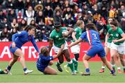 2 April 2022; Linda Djougang of Ireland during the TikTok Women's Six Nations Rugby Championship match between France and Ireland at Stade Ernest Wallon in Toulouse, France. Photo by Manuel Blondeau/Sportsfile