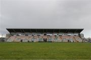 2 April 2022; A general view of the main stand before the Allianz Hurling League Division 3B Final match between Fermanagh and Longford at Avant Money Páirc Seán Mac Diarmada in Carrick-on-Shannon, Leitrim. Photo by Michael P Ryan/Sportsfile