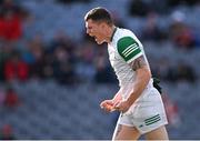 2 April 2022; Iain Corbett of Limerick celebrates winning a free during the Allianz Football League Division 3 Final match between Louth and Limerick at Croke Park in Dublin. Photo by Piaras Ó Mídheach/Sportsfile
