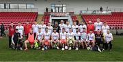2 April 2022; The Tyrone squad before the Allianz Hurling League Division 3A Final match between Tyrone and Armagh at Derry GAA Centre of Excellence in Owenbeg, Derry. Photo by Oliver McVeigh/Sportsfile