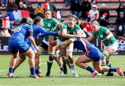 2 April 2022; Anna McGann of Ireland during the TikTok Women's Six Nations Rugby Championship match between France and Ireland at Stade Ernest Wallon in Toulouse, France. Photo by Manuel Blondeau/Sportsfile