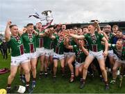 2 April 2022; The Westmeath players celebrate with the cup after the Allianz Hurling League Division 2A Final match between Down and Westmeath at FBD Semple Stadium in Thurles, Tipperary. Photo by Ray McManus/Sportsfile