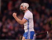 2 April 2022; Shane McNulty of Waterford celebrates winning a free out during the Allianz Hurling League Division 1 Final match between Cork and Waterford at FBD Semple Stadium in Thurles, Tipperary. Photo by Ray McManus/Sportsfile