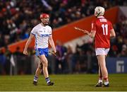 2 April 2022; Tadhg De Búrca of Waterford celebrates a score during the Allianz Hurling League Division 1 Final match between Cork and Waterford at FBD Semple Stadium in Thurles, Tipperary. Photo by Eóin Noonan/Sportsfile