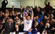 2 April 2022; Conor Prunty of Waterford lifts the cup after the Allianz Hurling League Division 1 Final match between Cork and Waterford at FBD Semple Stadium in Thurles, Tipperary. Photo by Eóin Noonan/Sportsfile