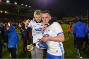 2 April 2022; Stephen Bennett of Waterford with a supporter after the Allianz Hurling League Division 1 Final match between Cork and Waterford at FBD Semple Stadium in Thurles, Tipperary. Photo by Eóin Noonan/Sportsfile