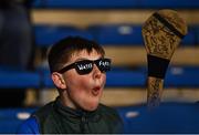2 April 2022; Waterford supporter reacts during the Allianz Hurling League Division 1 Final match between Cork and Waterford at FBD Semple Stadium in Thurles, Tipperary. Photo by Eóin Noonan/Sportsfile