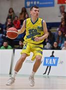 3 April 2022; Conor Walsh of UCD Marian during the InsureMyVan.ie U20 Men’s National League Final match between Quish's Ballincollig, Cork and UCD Marian, Dublin at the National Basketball Arena in Dublin. Photo by Brendan Moran/Sportsfile