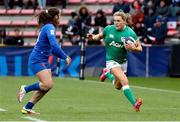 2 April 2022; Beibhinn Parsons of Ireland during the TikTok Women's Six Nations Rugby Championship match between France and Ireland at Stade Ernest Wallon in Toulouse, France. Photo by Manuel Blondeau/Sportsfile