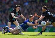 3 April 2022; Gavin Crowley of Kerry in action against Conor Loftus, left, and Jason Doherty  of Mayo during the Allianz Football League Division 1 Final match between Kerry and Mayo at Croke Park in Dublin. Photo by Ray McManus/Sportsfile