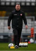 1 April 2022; Derry City assistant manager Alan Reynolds before the SSE Airtricity League Premier Division match between Bohemians and Derry City at Dalymount Park in Dublin. Photo by Harry Murphy/Sportsfile
