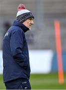 2 April 2022; Louth manager Mickey Harte before the Allianz Football League Division 3 Final match between Louth and Limerick at Croke Park in Dublin. Photo by Piaras Ó Mídheach/Sportsfile