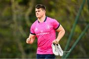 4 April 2022; Dan Sheehan during Leinster Rugby squad training session at UCD in Dublin. Photo by Harry Murphy/Sportsfile