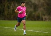 4 April 2022; Michael Ala'alatoa during Leinster Rugby squad training session at UCD in Dublin. Photo by Harry Murphy/Sportsfile