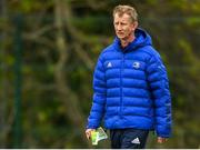 4 April 2022; Head coach Leo Cullen during Leinster Rugby squad training session at UCD in Dublin. Photo by Harry Murphy/Sportsfile
