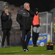 1 April 2022; Bohemians manager Keith Long during the SSE Airtricity League Premier Division match between Bohemians and Derry City at Dalymount Park in Dublin. Photo by Harry Murphy/Sportsfile