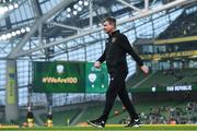 29 March 2022; Republic of Ireland manager Stephen Kenny before the international friendly match between Republic of Ireland and Lithuania at the Aviva Stadium in Dublin. Photo by Sam Barnes/Sportsfile