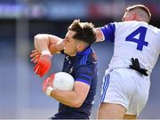 2 April 2022; Mikey O'Shea of Tipperary in action against Killian Brady of Cavan during the Allianz Football League Division 4 Final match between Cavan and Tipperary at Croke Park in Dublin. Photo by Piaras Ó Mídheach/Sportsfile