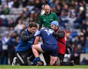 2 April 2022; Seán O'Connor of Tipperary receives medical attentio for an injury, before being substituted, during the Allianz Football League Division 4 Final match between Cavan and Tipperary at Croke Park in Dublin. Photo by Piaras Ó Mídheach/Sportsfile
