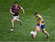 3 April 2022; Ultan Harney of Roscommon in action against Johnny Heaney of Galway during the Allianz Football League Division 2 Final match between Roscommon and Galway at Croke Park in Dublin. Photo by Piaras Ó Mídheach/Sportsfile