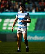 3 April 2022; Eoghan Walsh of Blackrock College during the Bank of Ireland Leinster Rugby Schools Senior Cup Final match between Gonzaga College and Blackrock College at the RDS Arena in Dublin. Photo by Harry Murphy/Sportsfile