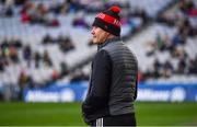 3 April 2022; Mayo manager James Horan during the Allianz Football League Division 1 Final match between Kerry and Mayo at Croke Park in Dublin. Photo by Ray McManus/Sportsfile