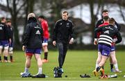 5 April 2022; Mike Haley during Munster rugby squad training at University of Limerick in Limerick. Photo by Piaras Ó Mídheach/Sportsfile
