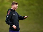 5 April 2022; Ben Healy during Munster rugby squad training at University of Limerick in Limerick. Photo by Piaras Ó Mídheach/Sportsfile
