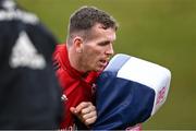 5 April 2022; Chris Farrell during Munster rugby squad training at University of Limerick in Limerick. Photo by Piaras Ó Mídheach/Sportsfile