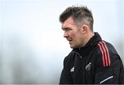 5 April 2022; Peter O’Mahony during Munster rugby squad training at University of Limerick in Limerick. Photo by Piaras Ó Mídheach/Sportsfile