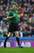 3 April 2022; Referee Noel Mooney during the Allianz Football League Division 1 Final match between Kerry and Mayo at Croke Park in Dublin. Photo by Eóin Noonan/Sportsfile