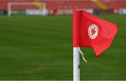 5 April 2022; A general view before the SSE Airtricity League Premier Division match between Sligo Rovers and Bohemians at The Showgrounds in Sligo. Photo by Ramsey Cardy/Sportsfile