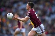 3 April 2022; Johnny Heaney of Galway during the Allianz Football League Division 2 Final match between Roscommon and Galway at Croke Park in Dublin. Photo by Ray McManus/Sportsfile