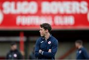 5 April 2022; Will Fitzgerald of Sligo Rovers before the SSE Airtricity League Premier Division match between Sligo Rovers and Bohemians at The Showgrounds in Sligo. Photo by Ramsey Cardy/Sportsfile