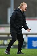 5 April 2022; Sligo Rovers manager Liam Buckley before the SSE Airtricity League Premier Division match between Sligo Rovers and Bohemians at The Showgrounds in Sligo. Photo by Ramsey Cardy/Sportsfile