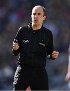 3 April 2022; Referee Niall Cullen during the Allianz Football League Division 2 Final match between Roscommon and Galway at Croke Park in Dublin. Photo by Ray McManus/Sportsfile