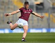3 April 2022; Johnny Heaney of Galway during the Allianz Football League Division 2 Final match between Roscommon and Galway at Croke Park in Dublin. Photo by Eóin Noonan/Sportsfile