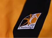 5 April 2022; A view of the Kilkenny crest during a Kilkenny hurling squad portraits 2022 session at UMPC Nowlan Park in Kilkenny. Photo by David Fitzgerald/Sportsfile
