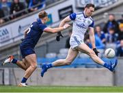 2 April 2022; Gearóid McKiernan of Cavan in action against Colm O'Shaughnessy of Tipperary during the Allianz Football League Division 4 Final match between Cavan and Tipperary at Croke Park in Dublin. Photo by Piaras Ó Mídheach/Sportsfile