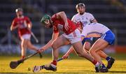 2 April 2022; Robbie O’Flynn of Cork is tackled by Jack Fagan of Waterford during the Allianz Hurling League Division 1 Final match between Cork and Waterford at FBD Semple Stadium in Thurles, Tipperary. Photo by Ray McManus/Sportsfile